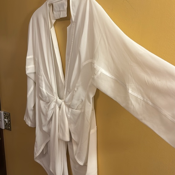 Byron Lars Backless Bow Blouse 10 - Picture 13 of 13